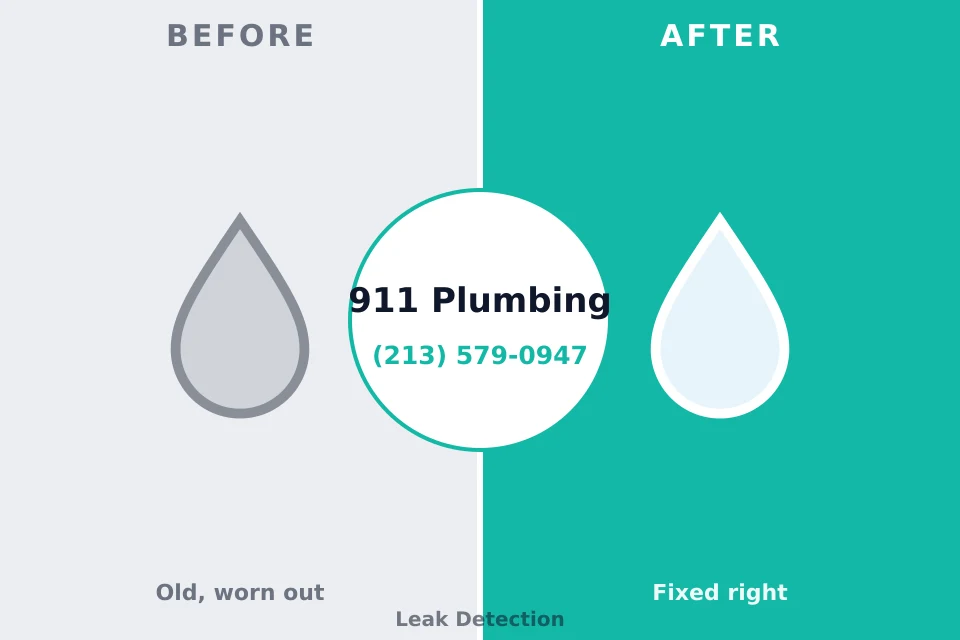 Before and after: plumbing repair Fayette, AL